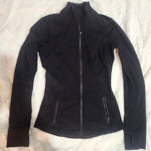 Lululemon Athletica Black Zip-Up Hoodie